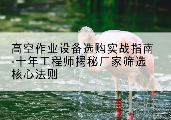 泽库剪叉式升降机厂家-高空作业设备选购实战指南-十年工程师揭秘厂家筛选核心法则
